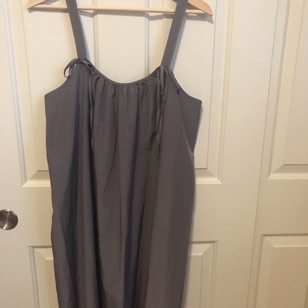 GAP Silk Tank Dress w/ Pockets Size L